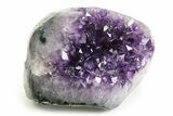 Brilliant Deep-Purple Amethyst Geode - Uruguay #342473-1
